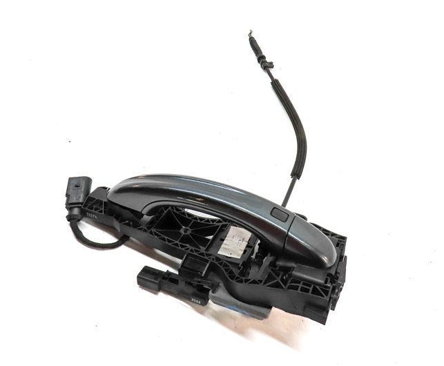 2007-2015 AUDI Q7 (4L) REAR RIGHT KEYLESS EXTERIOR DOOR HANDLE (Gray)