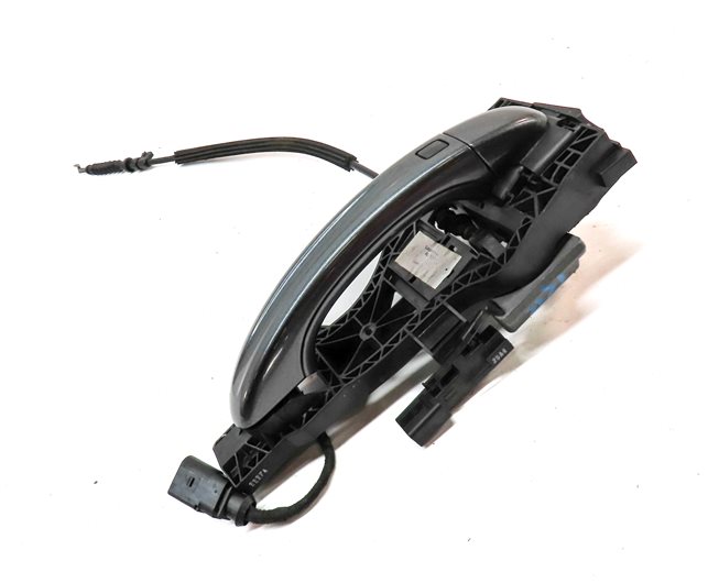 Thumbnail 3: 2007-2015 AUDI Q7 (4L) REAR RIGHT KEYLESS EXTERIOR DOOR HANDLE (Gray)