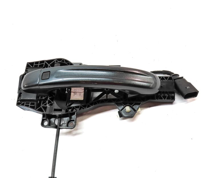 Thumbnail 4: 2007-2015 AUDI Q7 (4L) REAR RIGHT KEYLESS EXTERIOR DOOR HANDLE (Gray)