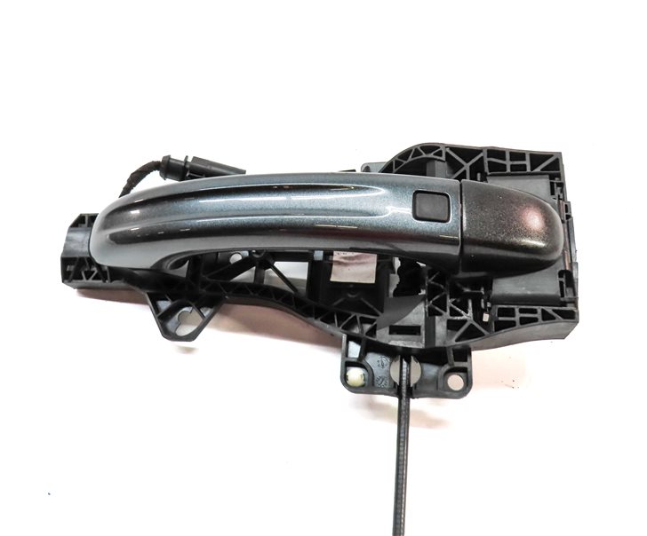 Thumbnail 4: 2007-2015 AUDI Q7 (4L) REAR LEFT KEYLESS EXTERIOR DOOR HANDLE (Gray)