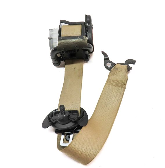 Thumbnail 2: 11-18 BMW X3 X4 (F25 F26) FRONT LEFT DRIVER SEATBELT BUCKLE RETRACTOR (BEIGE)