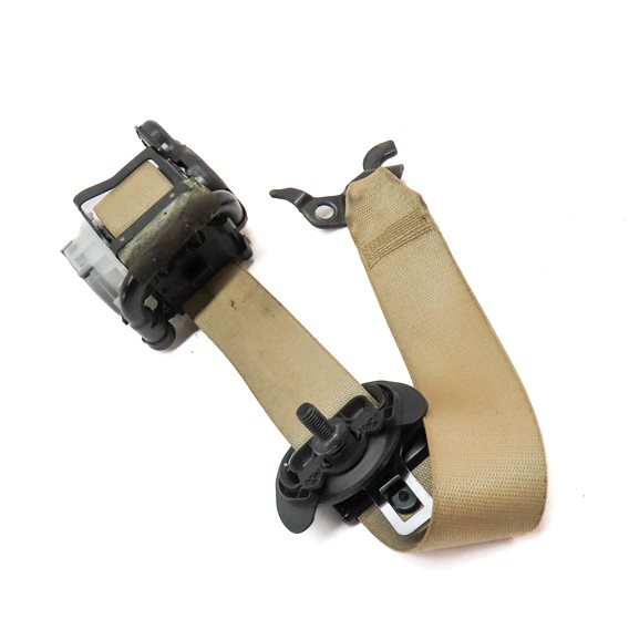 Thumbnail 3: 11-18 BMW X3 X4 (F25 F26) FRONT LEFT DRIVER SEATBELT BUCKLE RETRACTOR (BEIGE)