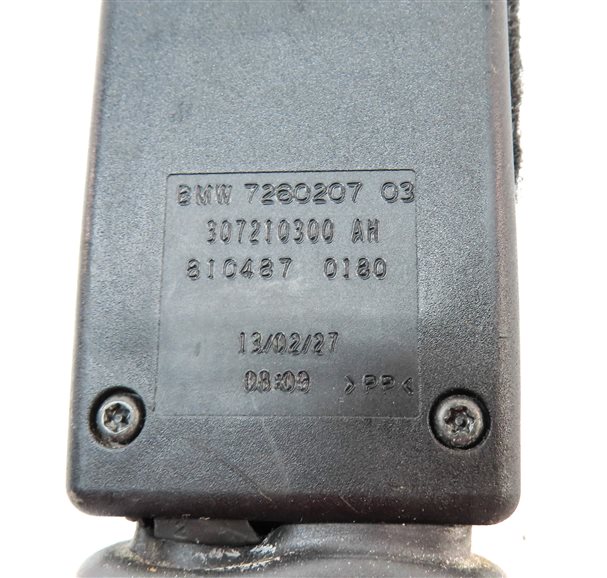 Thumbnail 5: 11-18 BMW X3 X4 (F25 F26) FRONT LEFT DRIVER or RIGHT PASSENGER SEATBELT RECEIVER
