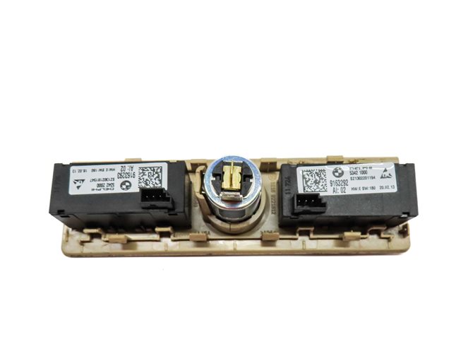 Thumbnail 5: 2014 BMW X3 (F25) REAR HEAT HEATED SEAT CONTROL SWITCH w/12V SOCKET (BEIGE)