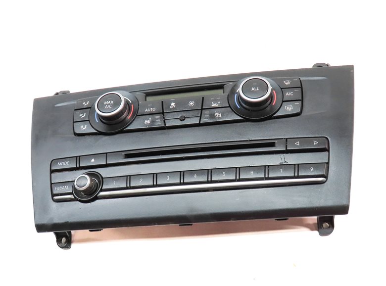 Thumbnail 3: 2014 BMW X3 (F25) FRONT CENTER DASH CLIMATE RADIO CONTROL PANEL UNIT