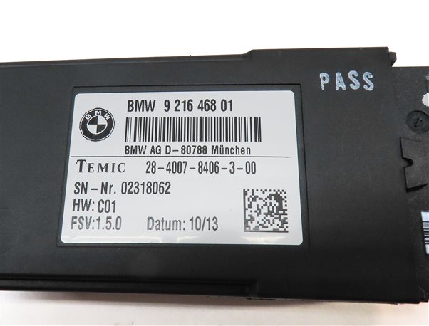 Thumbnail 6: 2014 BMW X3 (F25) REAR HEAT HEATED SEAT CONTROL MODULE