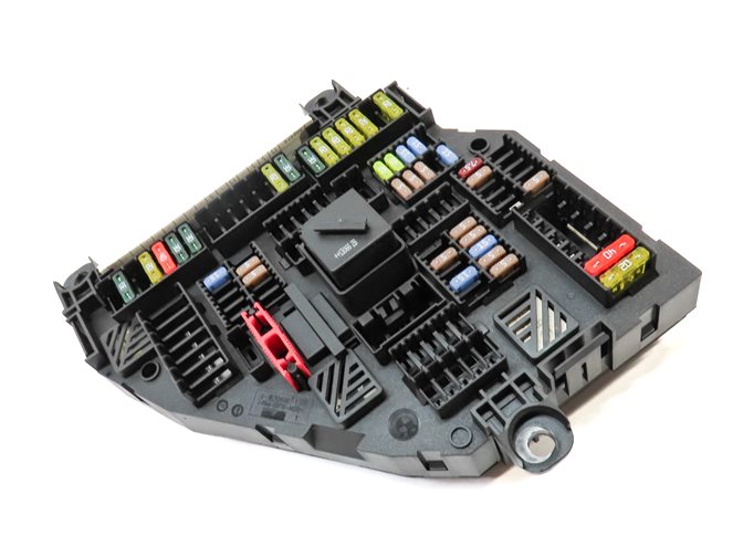 Thumbnail 3: 2013-2014 BMW X3 (F25) REAR TRUNK FUSE BOX POWER JUNCTION RELAY BOX