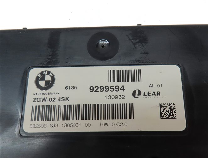 Thumbnail 6: 2011-2018 BMW X3 X4 (F25 F26) CENTRAL GATEWAY CONTROL MODULE COMPUTER