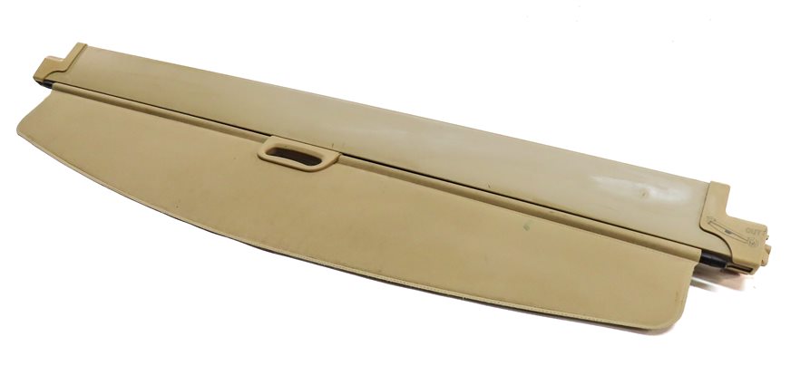 Thumbnail 3: 2011-2017 BMW X3 (F25) REAR TRUNK HATCH LUGGAGE CARGO COVER w/ NETTING (Beige)