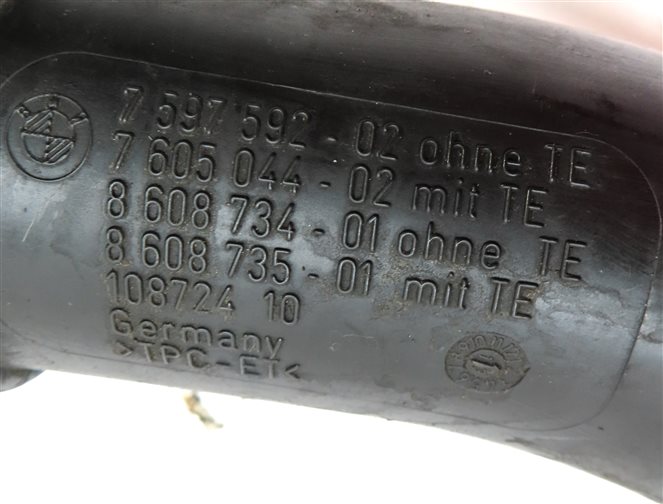 Thumbnail 6: 2014 BMW X3 (F25) 2.0L (N20) ENGINE TURBO CHARGER AIR INDUCTION HOSE PIPE