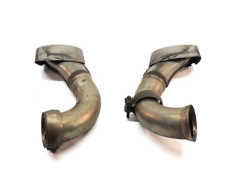 Thumbnail 4: 2008-2010 PORSCHE CAYENNE (957) 3.6L REAR LEFT & RIGHT EXHAUST MUFFLER TIP SET 2