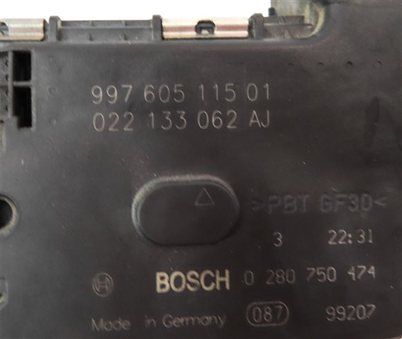 Thumbnail 6: 07-18 PORSCHE 911 BOXSTER CAYMAN PANAMERA CAYENNE 958 970 987 997 THROTTLE BODY