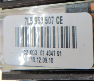 Thumbnail 8: 2006-2010 PORSCHE CAYENNE (955 957) BLINKER WIPER CRUISE COMBINATION SWITCH