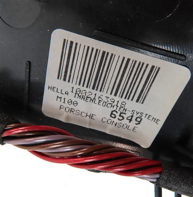 Thumbnail 8: 2010 PORSCHE CAYENNE (957) FRONT INTERIOR DOME LIGHT LAMP w/ SWITCHES (Black)