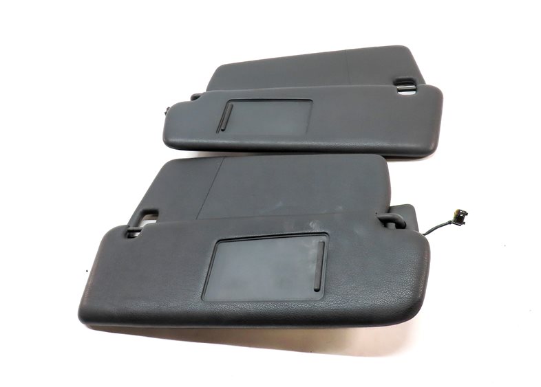 Thumbnail 2: 2006-2010 PORSCHE CAYENNE (955 957) FRONT LEFT & RIGHT SUNVISOR SET (Black)