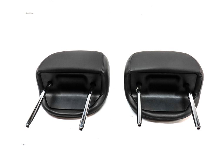 Thumbnail 6: 05-10 PORSCHE CAYENNE 955 957 FRONT LEFT RIGHT SEAT HEADREST SET/2 (BLACK)