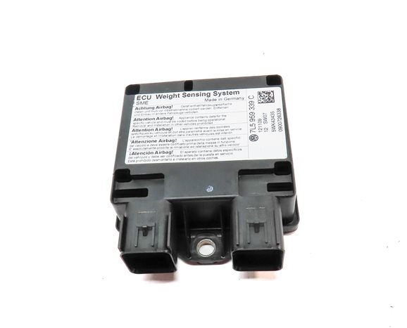 Thumbnail 2: 10 PORSCHE CAYENNE 957 FRONT RIGHT PASSENGER SEAT OCCUPANCY WEIGHT SENSOR MODULE