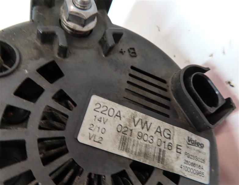 Thumbnail 7: 2010 PORSCHE CAYENNE (957) 3.6L (VR6) ENGINE 220 AMP ALTERNATOR