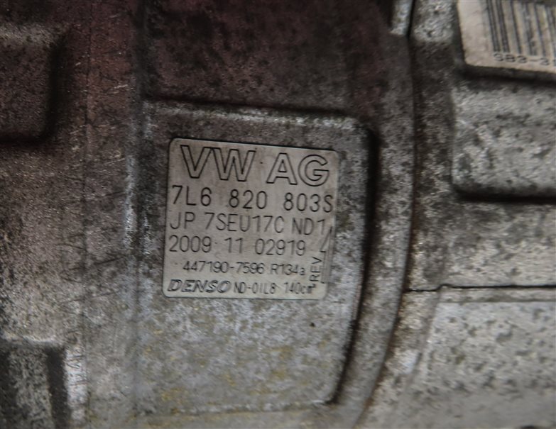 Thumbnail 7: 2008-2010 PORSCHE CAYENNE (957) 3.6L VR6 ENGINE A/C COMPRESSOR PUMP
