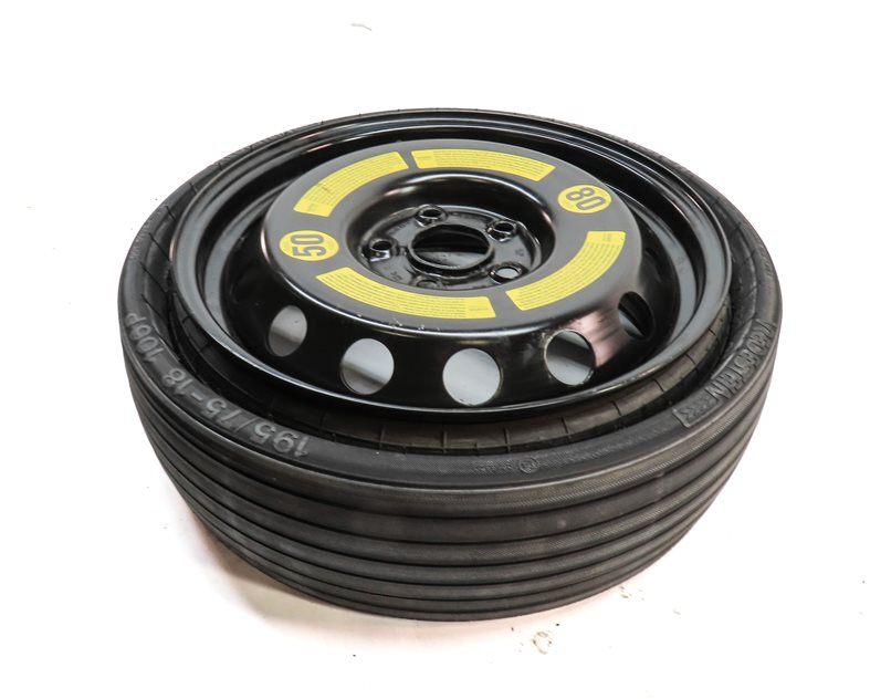 2003-2012 PORSCHE CAYENNE (955 957 958) 18x6.5 COLLAPSIBLE SPARE TIRE WHEEL RIM