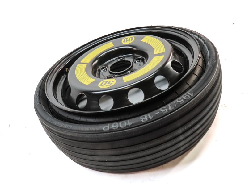 Thumbnail 3: 2003-2012 PORSCHE CAYENNE (955 957 958) 18x6.5 COLLAPSIBLE SPARE TIRE WHEEL RIM