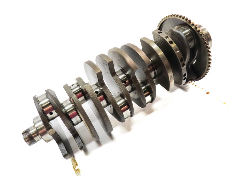 Thumbnail 3: 2010 PORSCHE CAYENNE (957) 3.6L (VR6) ENGINE MOTOR CRANK SHAFT CRANKSHAFT