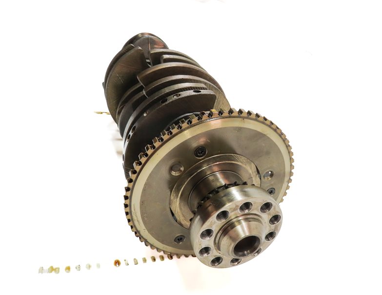 Thumbnail 4: 2010 PORSCHE CAYENNE (957) 3.6L (VR6) ENGINE MOTOR CRANK SHAFT CRANKSHAFT
