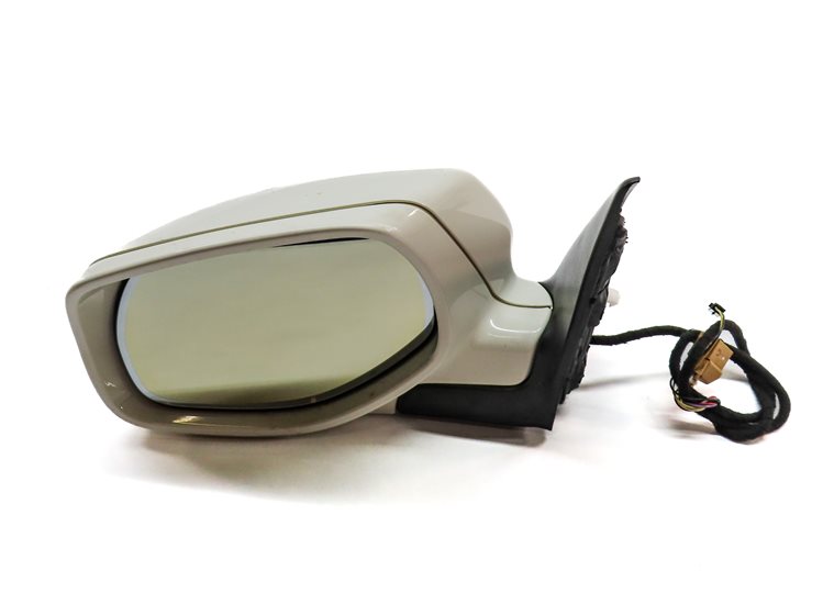 Thumbnail 2: 2008-2010 PORSCHE CAYENNE (957) LEFT P-FOLD HEATED AUTODIM MEMORY MIRROR (White)