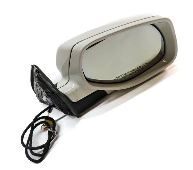 Thumbnail 3: 2008-2010 PORSCHE CAYENNE (957) RIGHT P-FOLD AUTODIM MEMORY DOOR MIRROR (White)