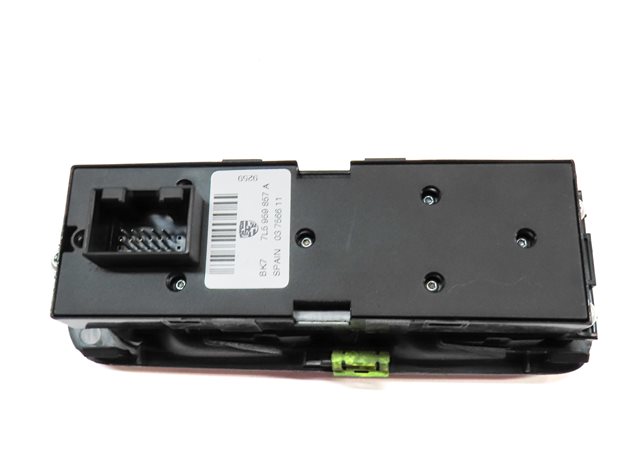 Thumbnail 5: 03-10 PORSCHE CAYENNE 955 957 LEFT FRONT DRIVER DOOR WINDOW SWITCH (BLACK)