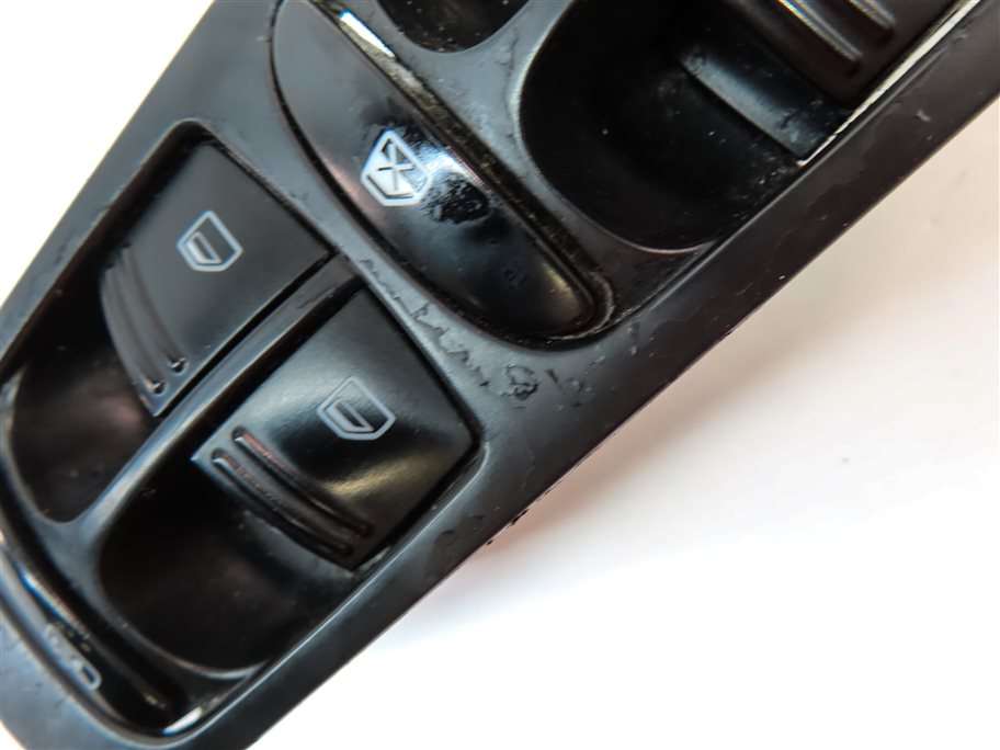 Thumbnail 8: 03-10 PORSCHE CAYENNE 955 957 LEFT FRONT DRIVER DOOR WINDOW SWITCH (BLACK)
