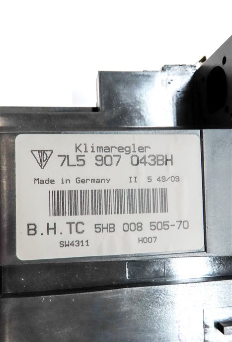 Thumbnail 10: 2008-2010 PORSCHE CAYENNE (957) FRONT HEAT AIR AC HVAC CLIMATE CONTROL PANE