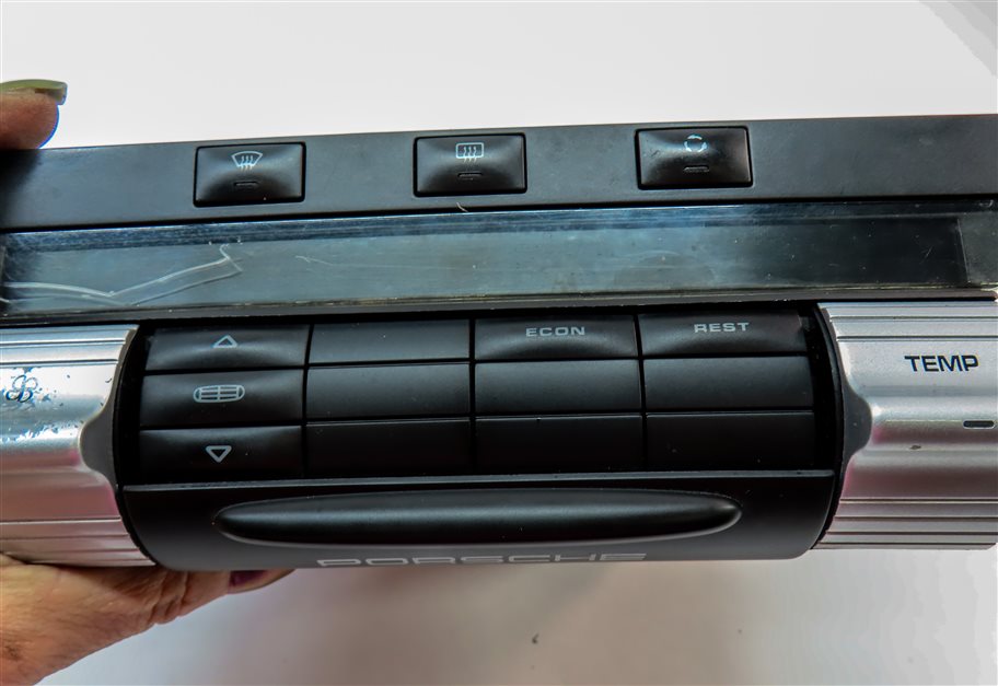 Thumbnail 8: 2008-2010 PORSCHE CAYENNE (957) FRONT HEAT AIR AC HVAC CLIMATE CONTROL PANE