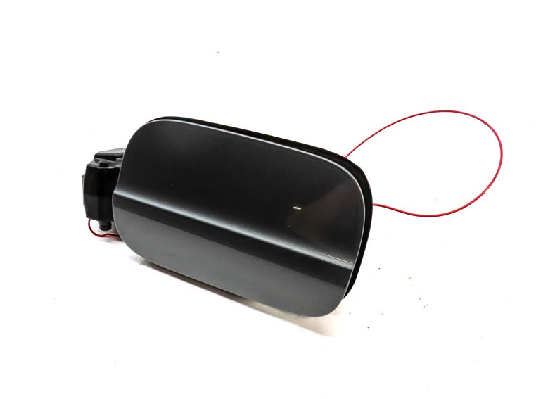 2010-2015 AUDI Q7 (4L) FUEL TANK DOOR LID COVER TRIM w/ HOUSING (Gray)