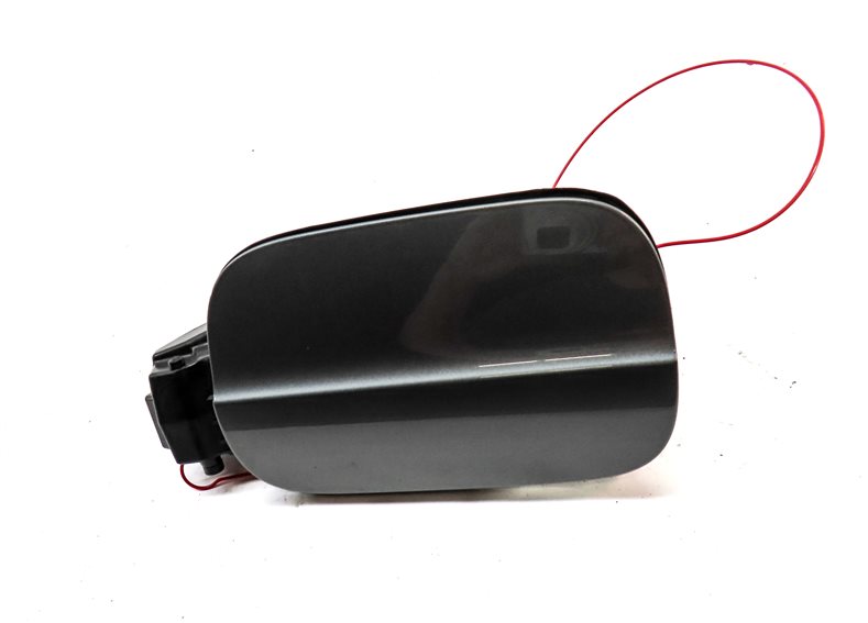 Thumbnail 2: 2010-2015 AUDI Q7 (4L) FUEL TANK DOOR LID COVER TRIM w/ HOUSING (Gray)