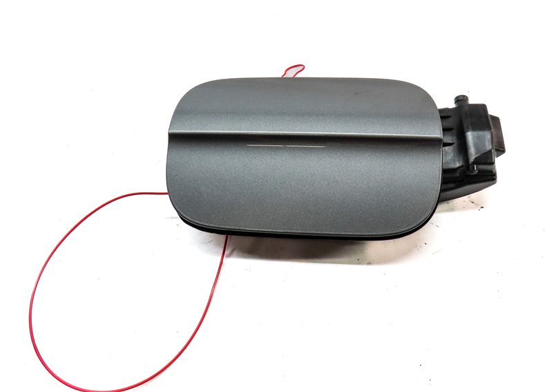 Thumbnail 4: 2010-2015 AUDI Q7 (4L) FUEL TANK DOOR LID COVER TRIM w/ HOUSING (Gray)
