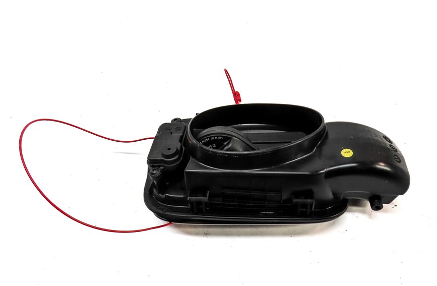Thumbnail 5: 2010-2015 AUDI Q7 (4L) FUEL TANK DOOR LID COVER TRIM w/ HOUSING (Gray)