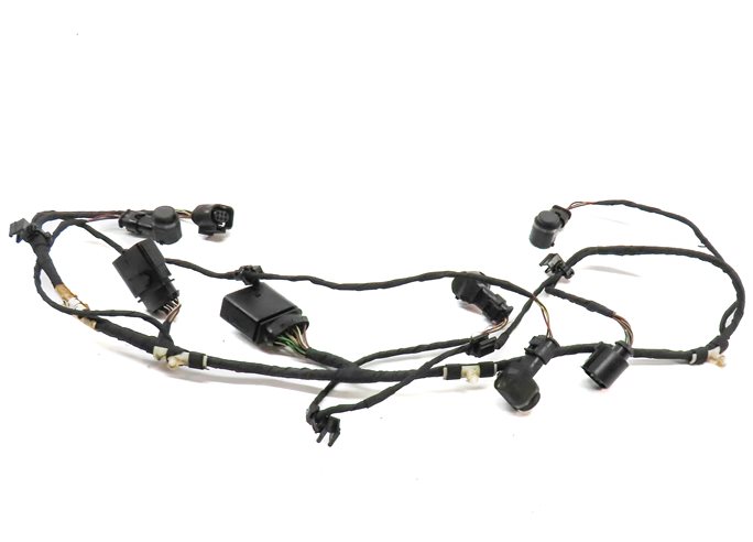 Thumbnail 2: 2011 AUDI Q7 (4L) REAR PARK ASSIST PDC DISTANCE CONTROL WIRE SENSOR SET/4 (Gray)