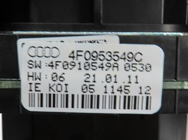 Thumbnail 6: 2009-2015 AUDI Q7 (4L) STEERING COLUMN BLINKER WIPER CRUISE COMBINATION SWITCH