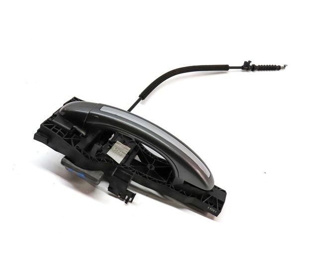2007-2015 AUDI Q7 (4L) REAR LEFT KEYLESS ENTRY DOOR HANDLE (Gray)