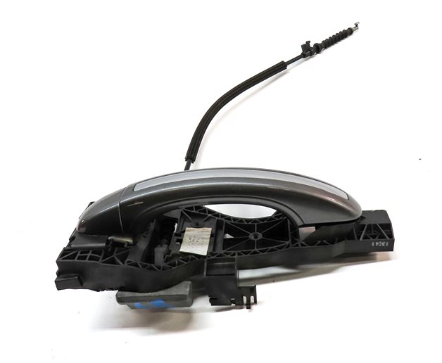 Thumbnail 2: 2007-2015 AUDI Q7 (4L) REAR LEFT KEYLESS ENTRY DOOR HANDLE (Gray)