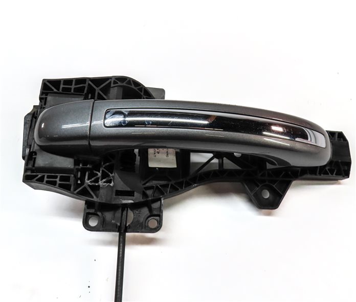 Thumbnail 4: 2007-2015 AUDI Q7 (4L) RIGHT FRONT KEYLESS ENTRY DOOR HANDLE (Gray)