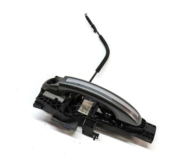 Thumbnail 1: 2007-2015 AUDI Q7 (4L) FRONT LEFT DRIVER KEYLESS ENTRY DOOR HANDLE (Gray)