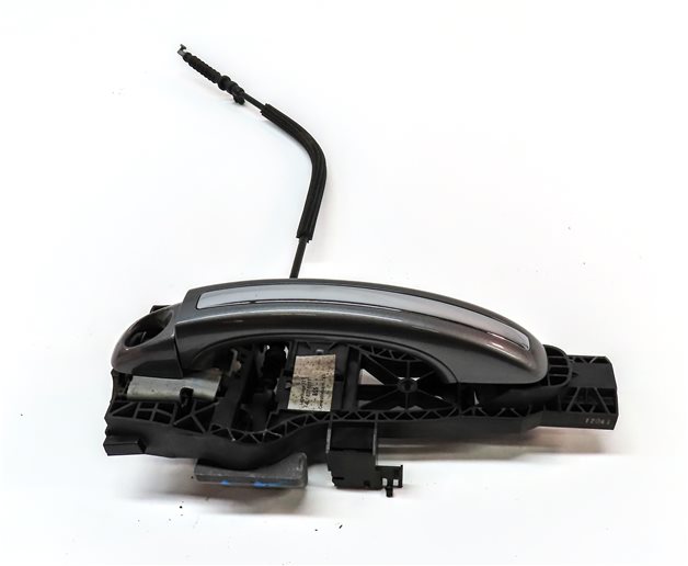 Thumbnail 2: 2007-2015 AUDI Q7 (4L) FRONT LEFT DRIVER KEYLESS ENTRY DOOR HANDLE (Gray)