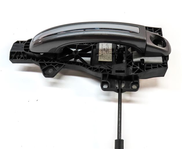 Thumbnail 4: 2007-2015 AUDI Q7 (4L) FRONT LEFT DRIVER KEYLESS ENTRY DOOR HANDLE (Gray)