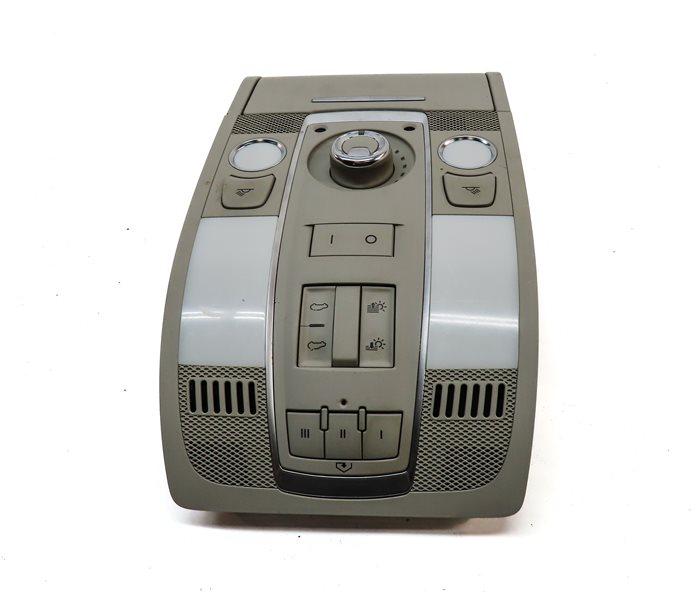 Thumbnail 4: 2011 AUDI Q7 (4L) FRONT INTERIOR DOME LIGHT LAMP w/SUNROOF SWITCH SUNGLASS CASE