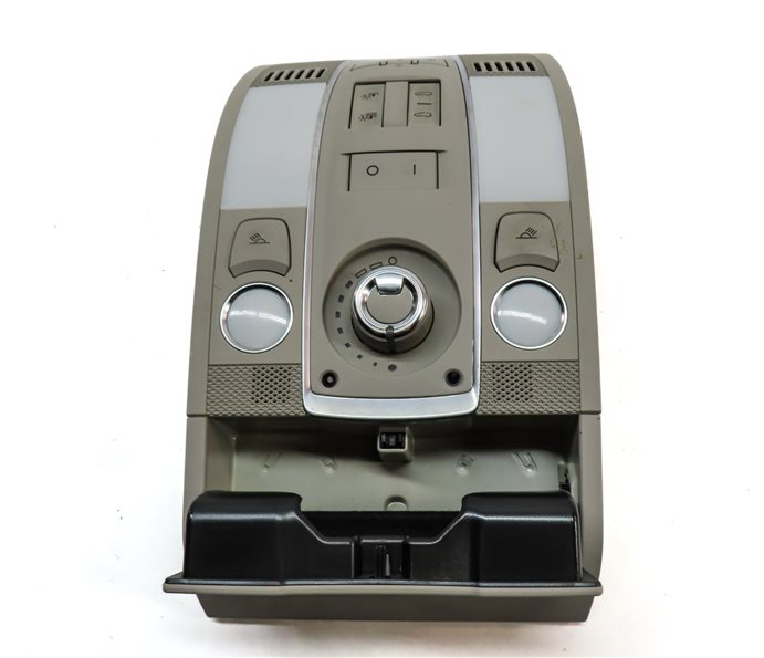 Thumbnail 7: 2011 AUDI Q7 (4L) FRONT INTERIOR DOME LIGHT LAMP w/SUNROOF SWITCH SUNGLASS CASE