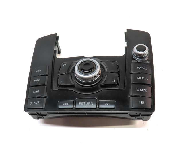 Thumbnail 2: 2010-2011 AUDI Q7 (4L) CENTER CONSOLE RADIO MMI NAVIGATION CONTROL SWITCH PANEL
