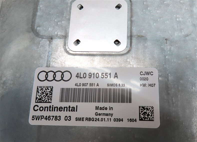 Thumbnail 21: 2011 AUDI Q7 (4L) 3.0L CJWB SUPER ENGINE ECM BCM IMMOBILIZER MODULE KEY SET