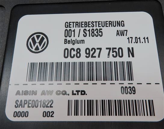 Thumbnail 6: 2011-2012 AUDI Q7 (4L) AUTO AUTOMATIC TRANSMISSION CONTROL MODULE COMPUTER